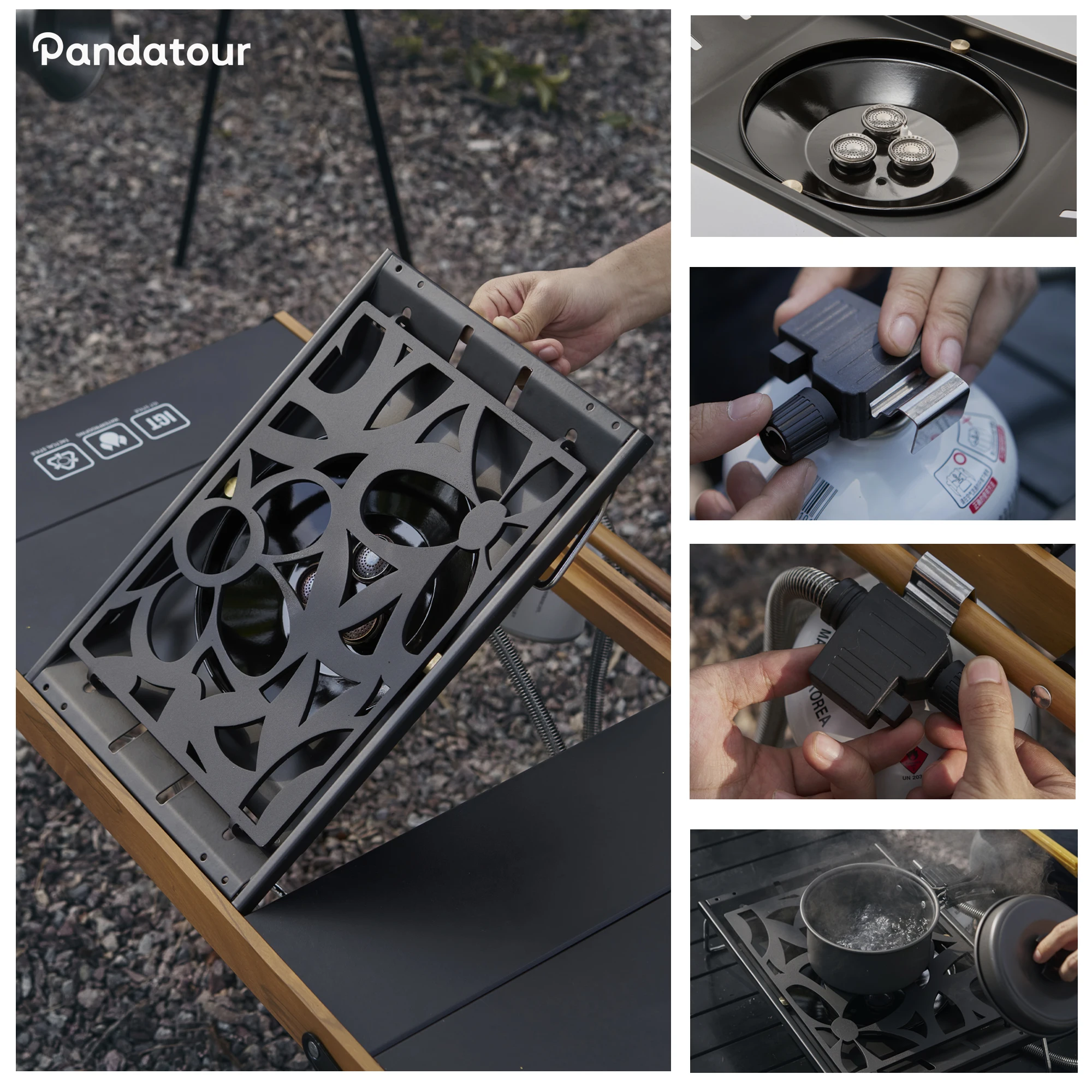 High Firepower IGT Folding Camping Stove 6