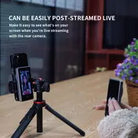 Magnetic Cell Phone Vlog Self Timer Monitor Screen Using Rear Camera Monitor For Live Streaming Creating Content Self-Timer - Image 2