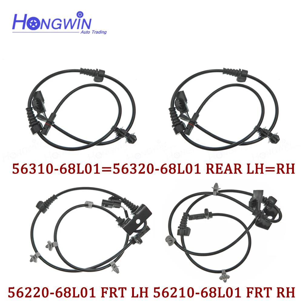 

Датчик скорости колеса ABS Подходит для Suzuki SWIFT IV FRT LH 56220 68L01 RH 56210 68L01 задний 56310 68L01,5631068L01,5632068L01