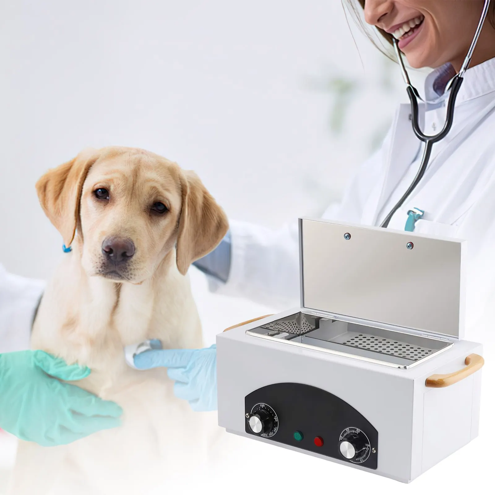 Eustoma NV-210 Dry Heat Sterilizer - 1.5L For Dental, Medical, Vet & Tattoo Use