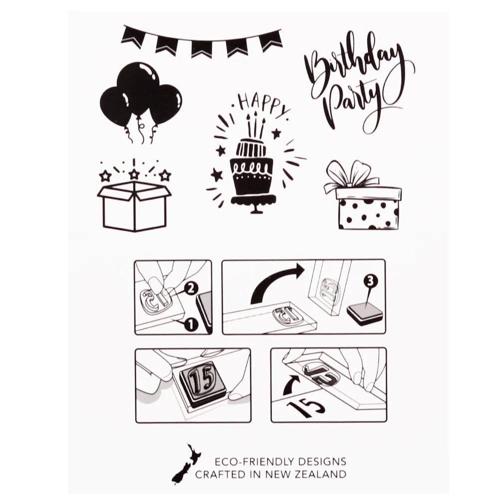 크리 에이 티브 경로 지우기 실리콘 스탬프 인감 Scrapbooking 카드에 대 한 투명 재사용 가능한 생일 공예 저널링 장식 만들기