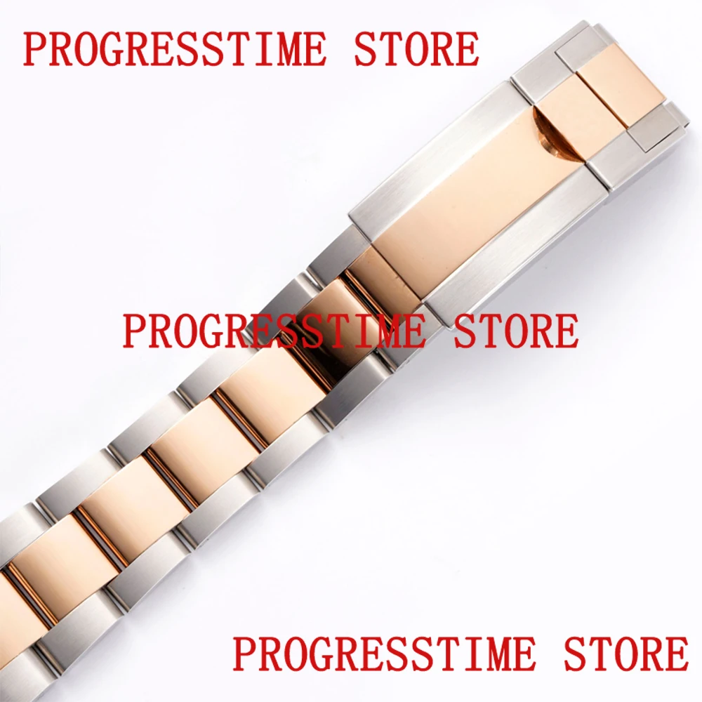 Clean Top Quality 904L Watch Ss Yg Ss/Yg Rg Ss/Rg/Rg Bracciale Per 116500 126610 126334 116503, Parti Di Orologi Aftermarket