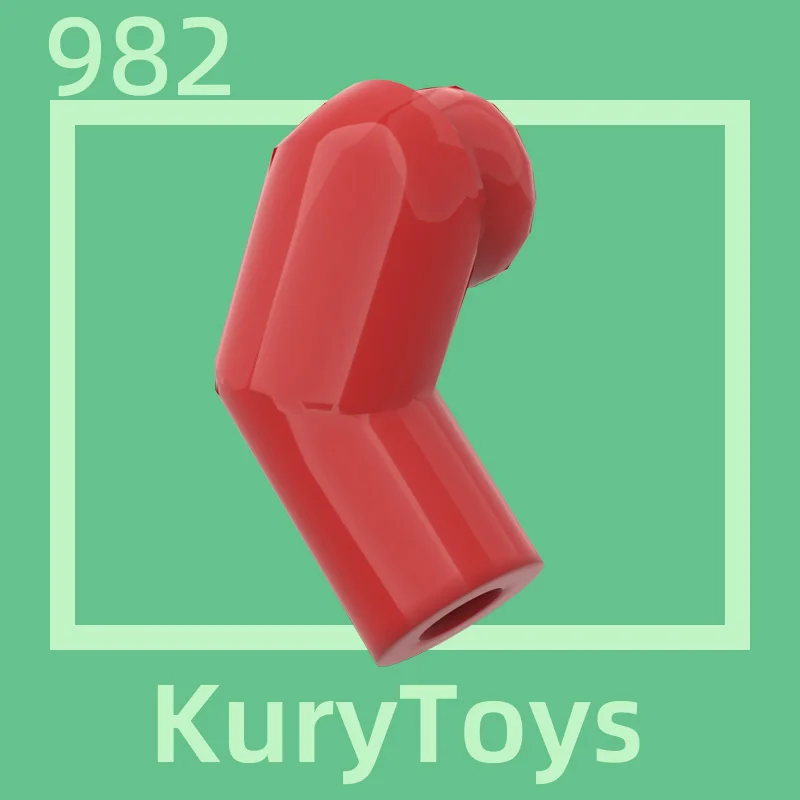 Kury Toys DIY MOC For 982 #100pcs Building block parts For Body Part Arm, Right