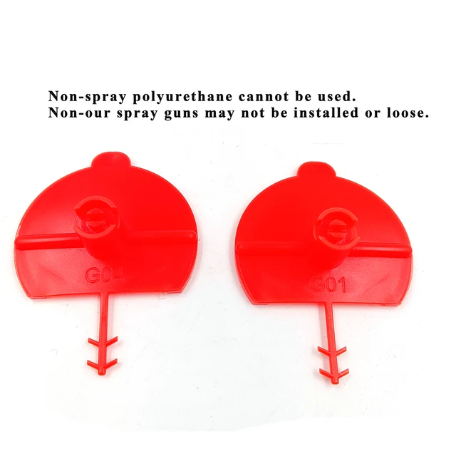 Foam nozzle 2pcs