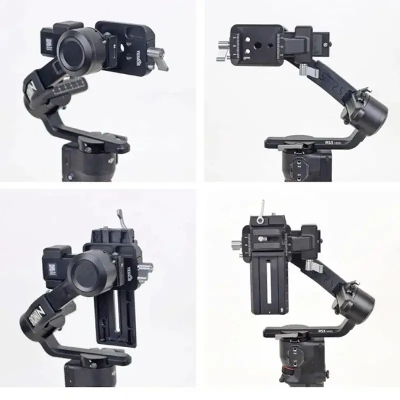 DJI 스태빌라이저 수직 촬영 액세서리, DJI RS2 RS3 RS3PRO 클램프, 카메라 고정 어셈블리, 카메라 수직 브이로그 리그