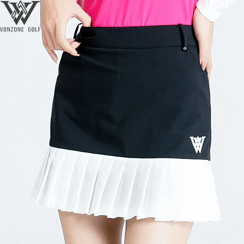 PXG Women's Big Logo Color Block Pleated Skirt | Size Small