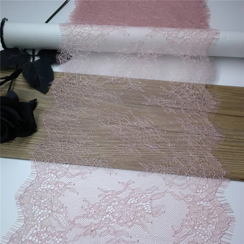 Spitzenbesatz, Schokolade, Wimpernspitze, braune Farbe, Chantilly-Spitzenbesatz, Bekleidung, zweifarbiger Stoff, Spitze, DIY, dunkelgrüne Spitze, Nähen, Basteln – Detail 18
