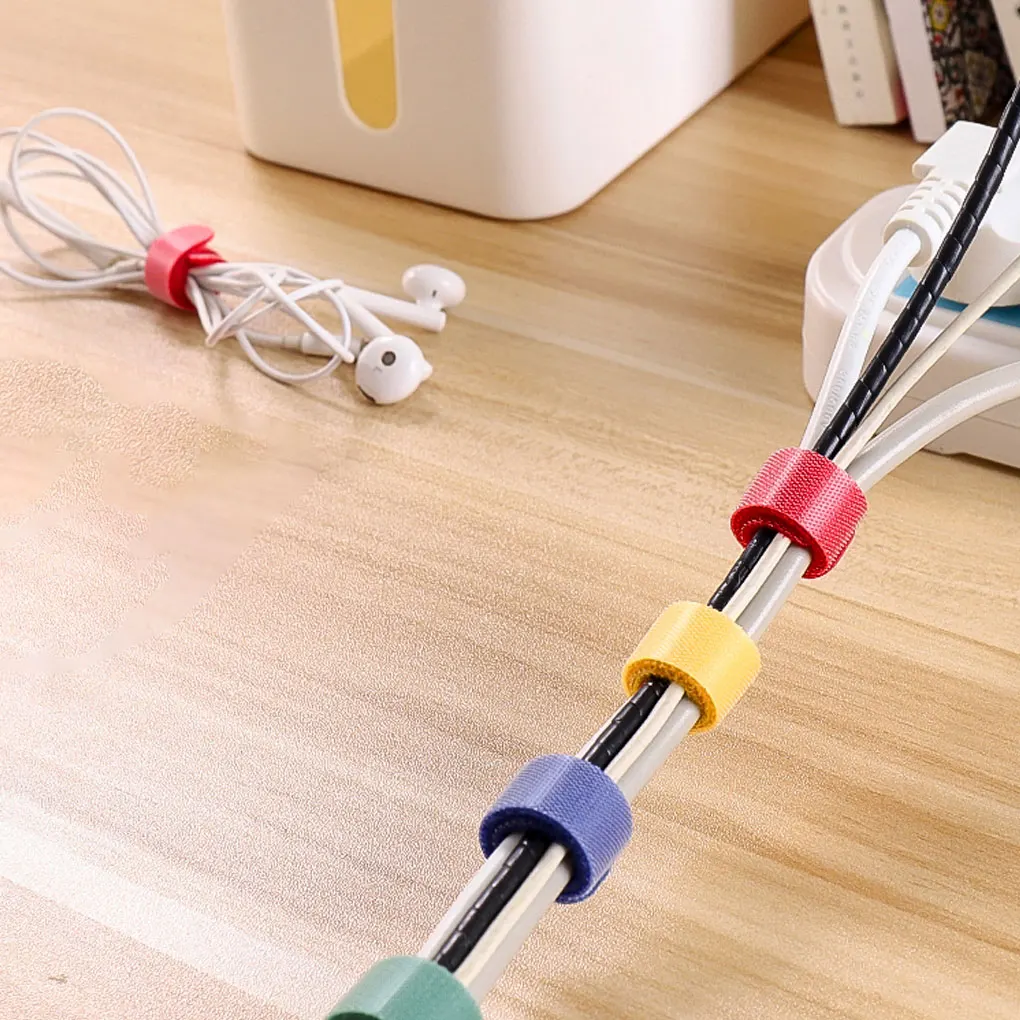 5/20/50PCS Releasable Cable Ties Plastics Colored Reusable Cable Ties Nylon Loop Wrap Zip Bundle Tie Wire cable ties