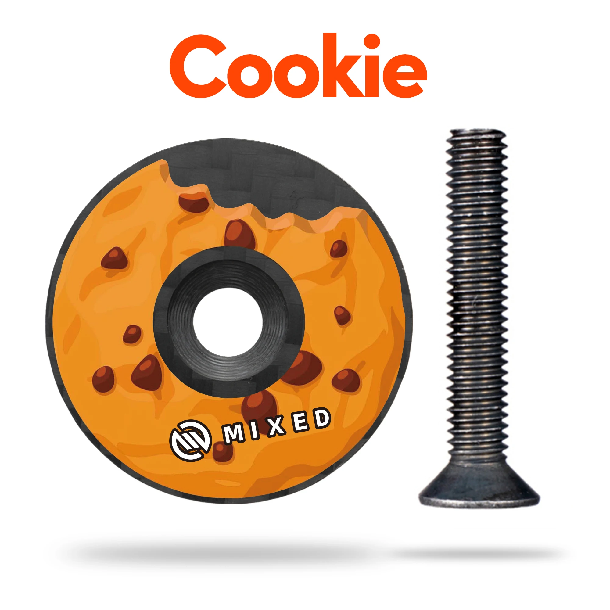 MIXED Full Carbon 32mm Headset Stem Caps Pack Light Titanium Screw for MTB Mountain Road Bike Cycling Accessories Parts - Image 5