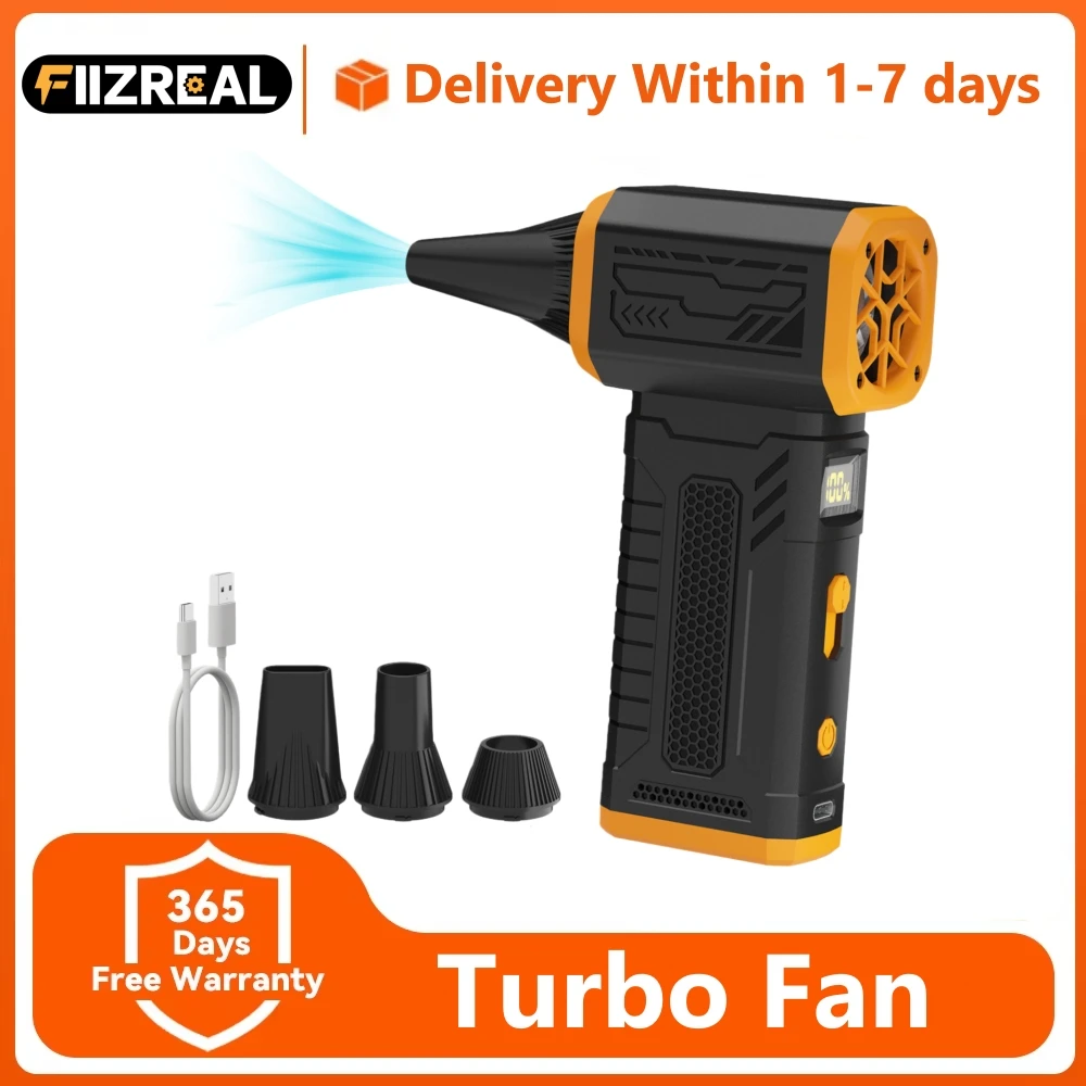 Fiizreal 130000 RPM Turbo Violent Fan z EU za $20.18 / ~73zł