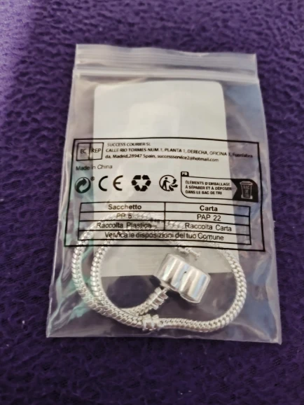 Joyería fina Original hecha a mano de lujo, pulsera de plata de ley 925 con dijes, pulseras suaves y lisas de hueso de serpiente para mujer photo review