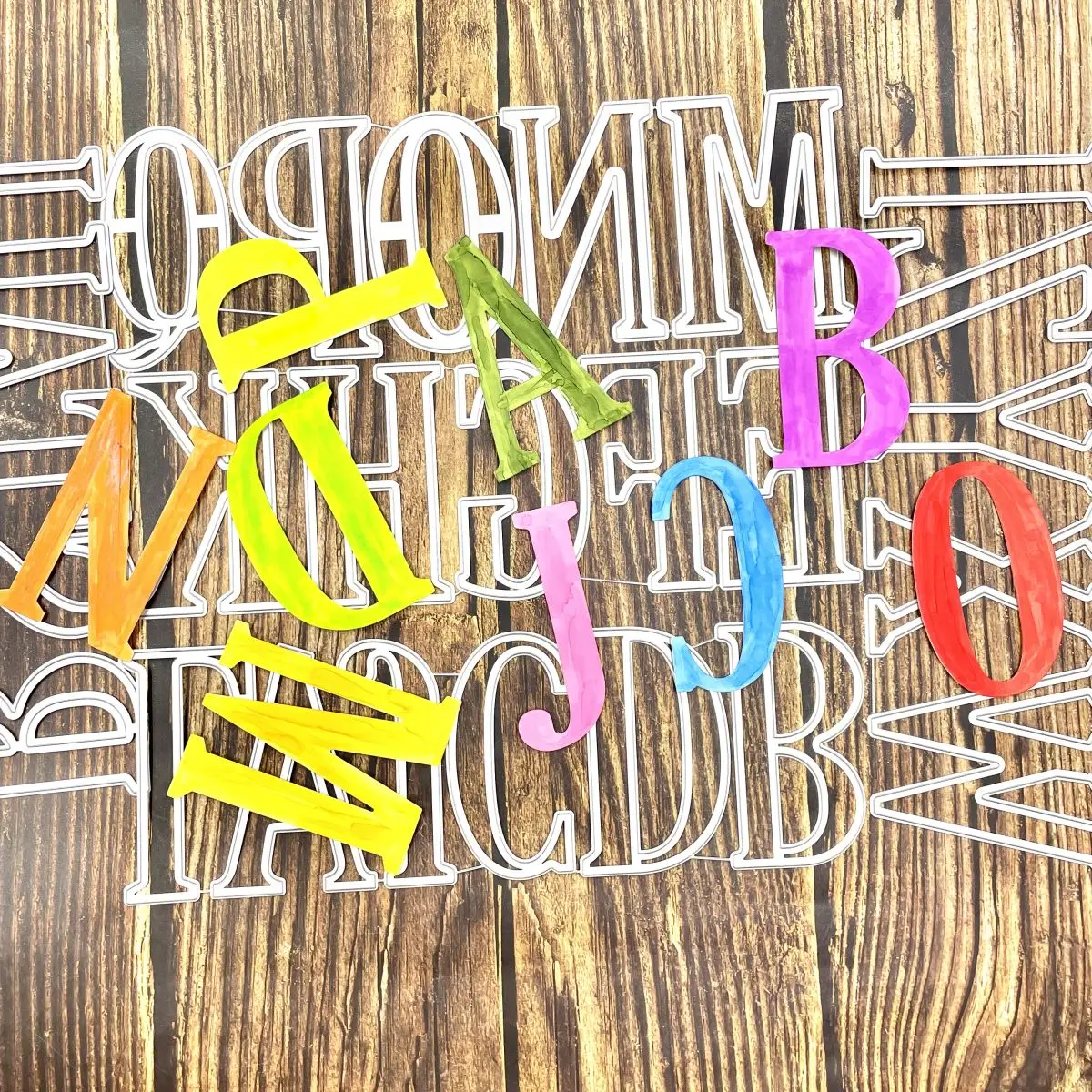 Fustella Metallica Per Scrapbooking - 26 Lettere Maiuscole E Numeri 0-9 - Acciaio Al Carbonio - Per Biglietti, Goffratura E Artigianato