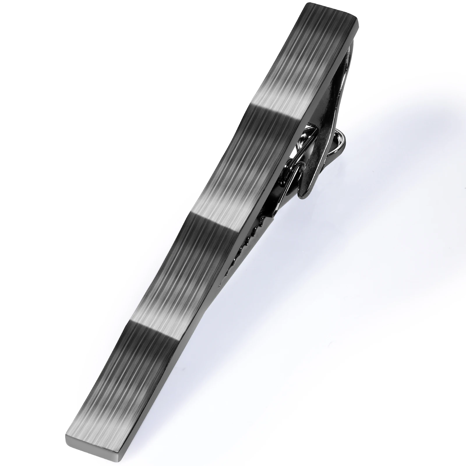 

TAIGRAMA 2.3inch Men's Tie Clip Metal Tone Simple Bar Clasp Practical Necktie Clasp All-match Men's Formal Business Tie Clip