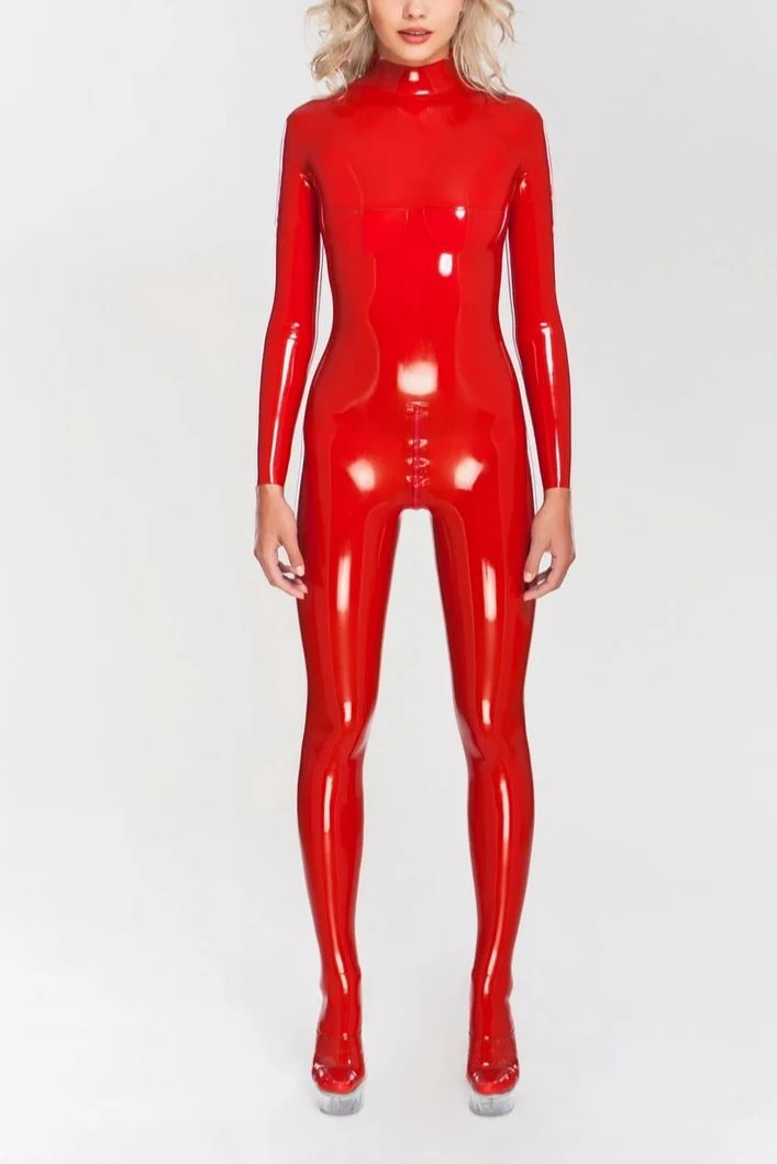 Latex Costume Fetish Sexy Cosplay Lingerie Latex Bodysuit Sexy Lingerie ...