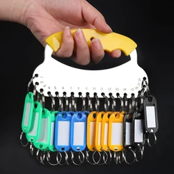 Multi - Purpose Key Organizer and Holder with Key Labels (18 bit combination)