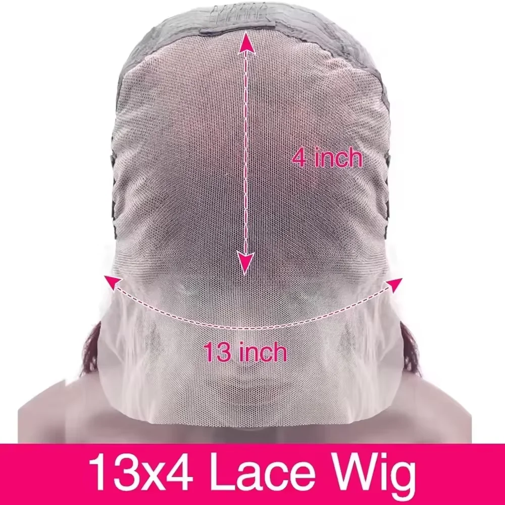99J Burgundy Body Wave Lace Front Wig Human Hair 13x4 HD Transparent 18 34 Inch Lace Frontal Wigs For Women 6
