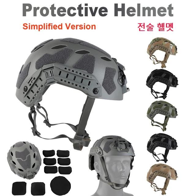 Light Military Army Airsoft Tactical Hunting Helmet Mich2000 Tactile Helmet  Game Cs Swat Outdoor Riding Protective Equipment - Sports Helmets -  AliExpress