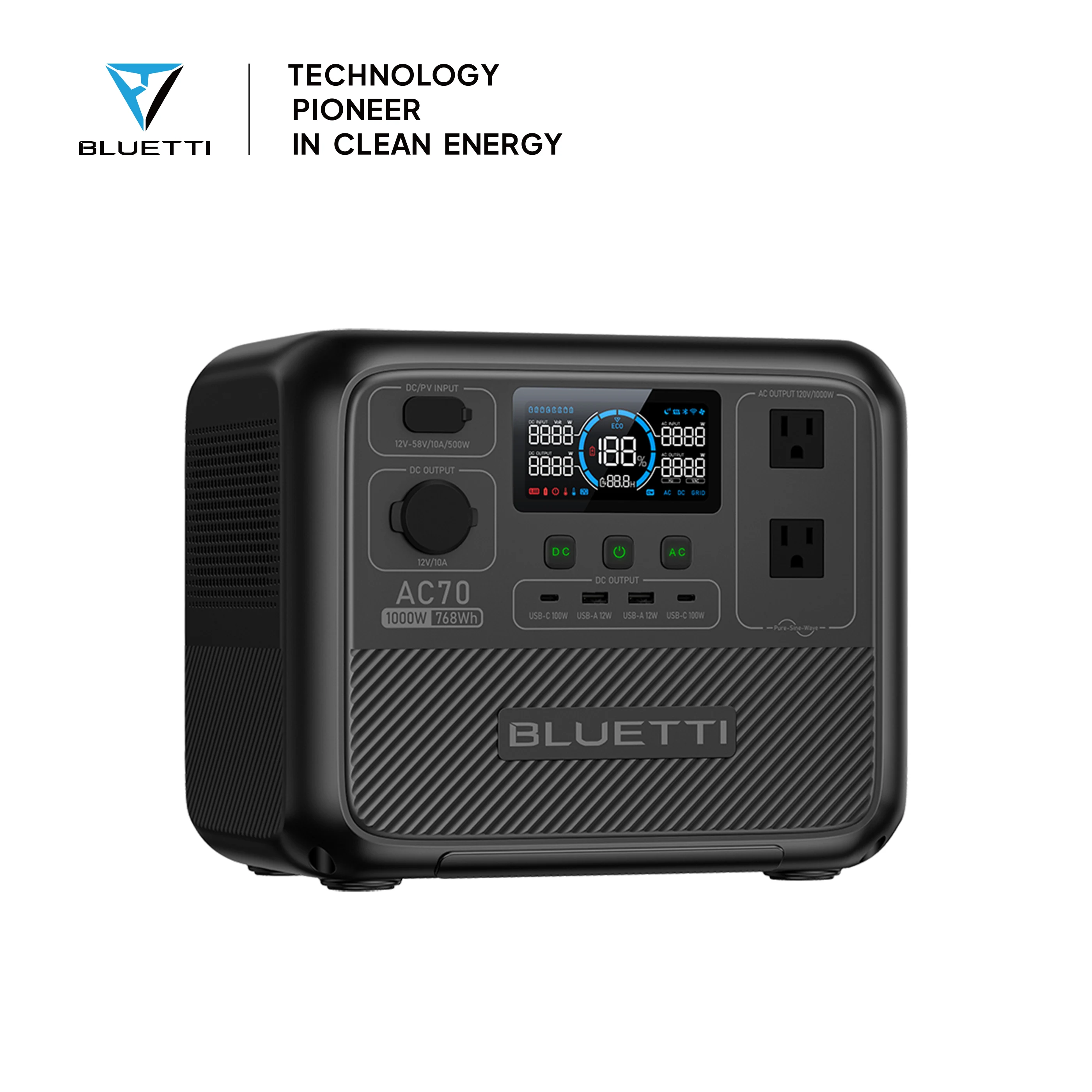 【US Plug】BLUETTI Portable Power Station AC200L, 2400W 2048Wh LiFePO4 Battery Backup, for Home Backup, RV Trailer, Power Outage 4