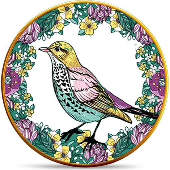 

Toygar Adel Набор тарелок для торта of 6 21 см. Sparrow Toyga