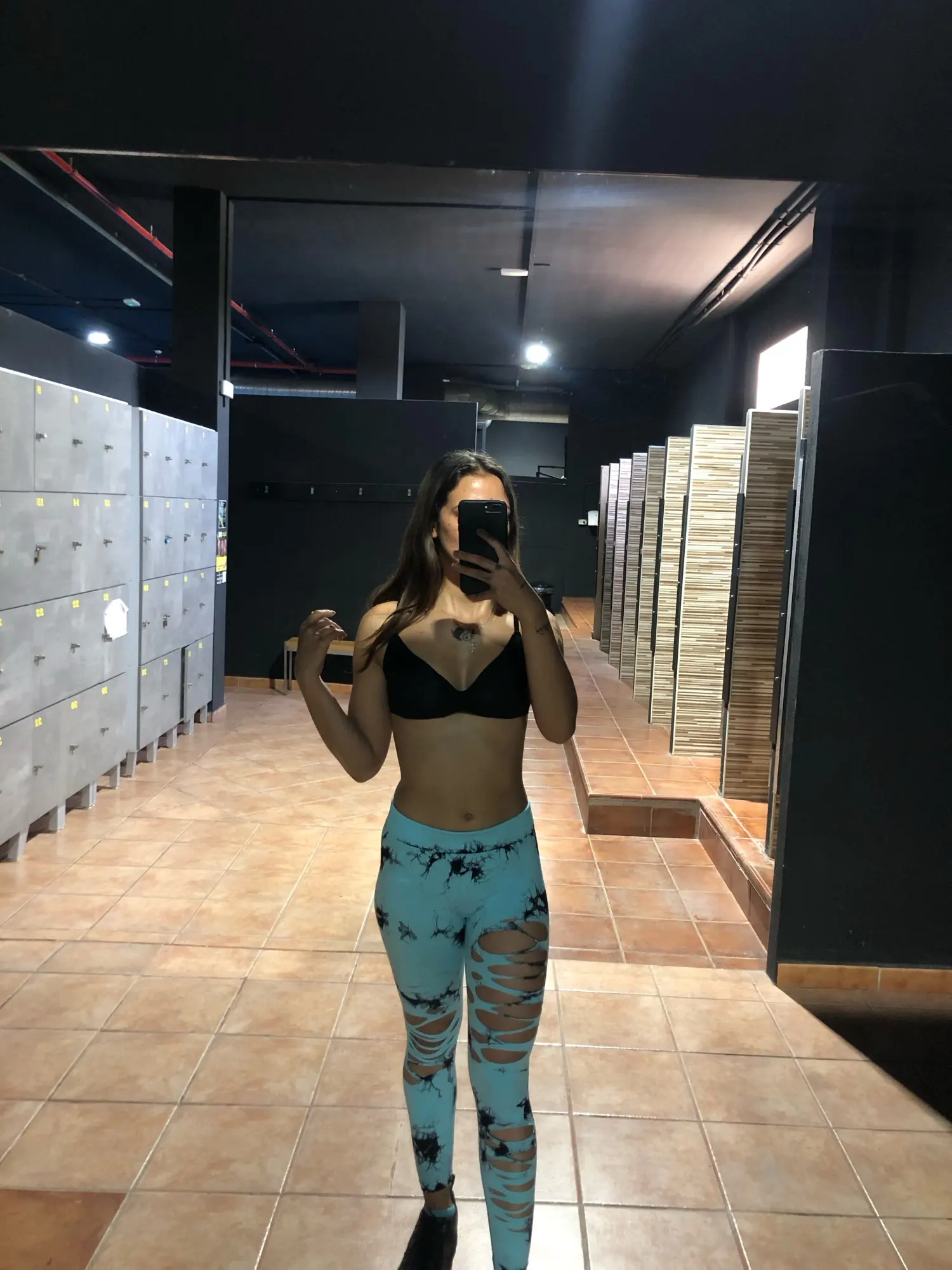 Women's Seamless Tie Dye High Waist Yoga Leggings photo review