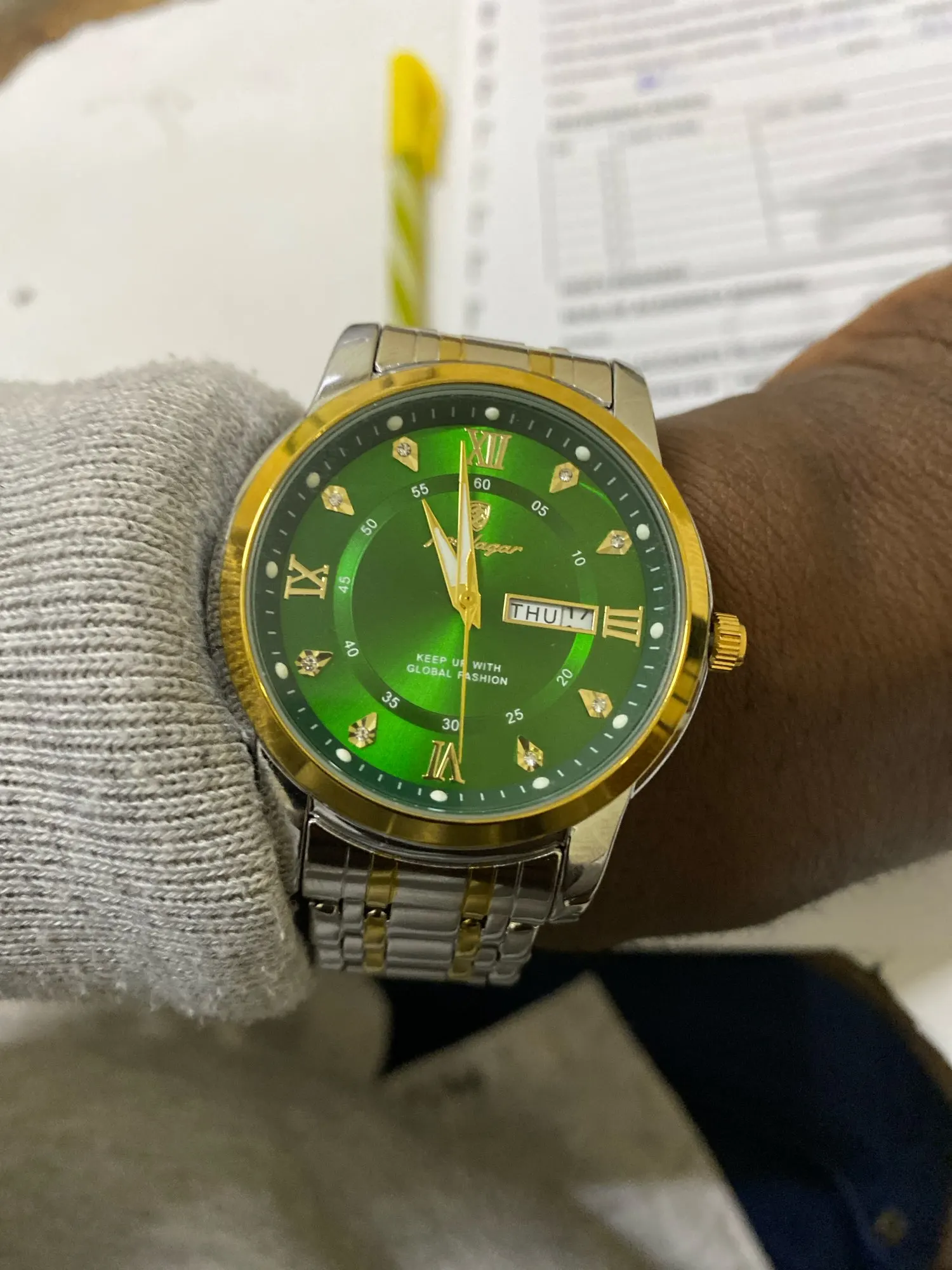 POEDAGAR Luxury Watch for Men photo review