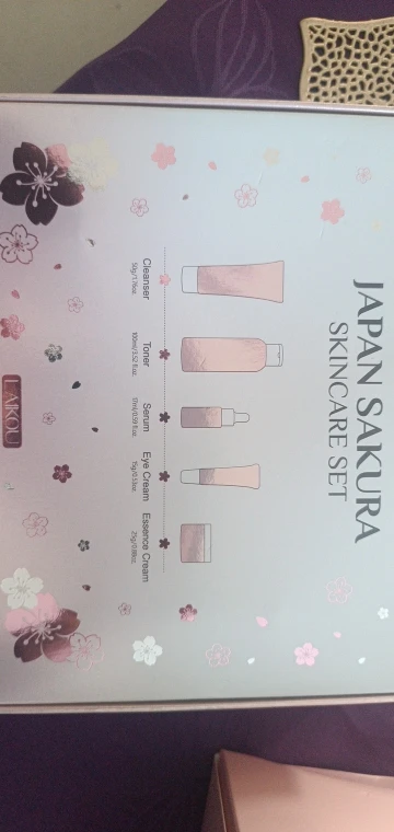 BIOAOUA Rice Puree Rejuvenating and Moisturizing six-piece Set Whitening Firming Anti-aging Beauty Facial Skincare Set photo review