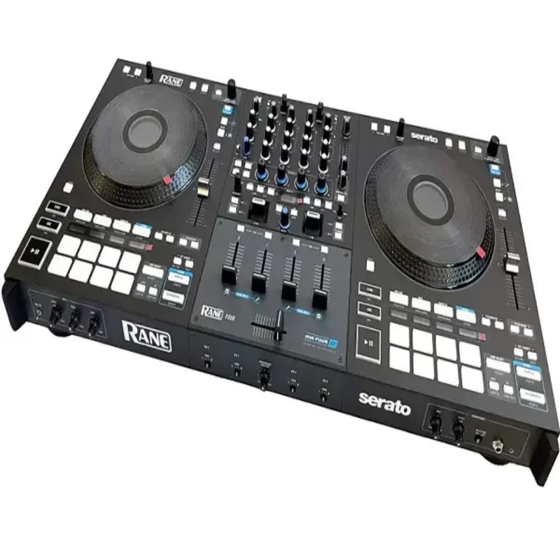 BUY 2 GET 1 프리 레인 4 채널 DJ 컨트롤러, 스템 기능 포함, 세라토 스템 100-240V