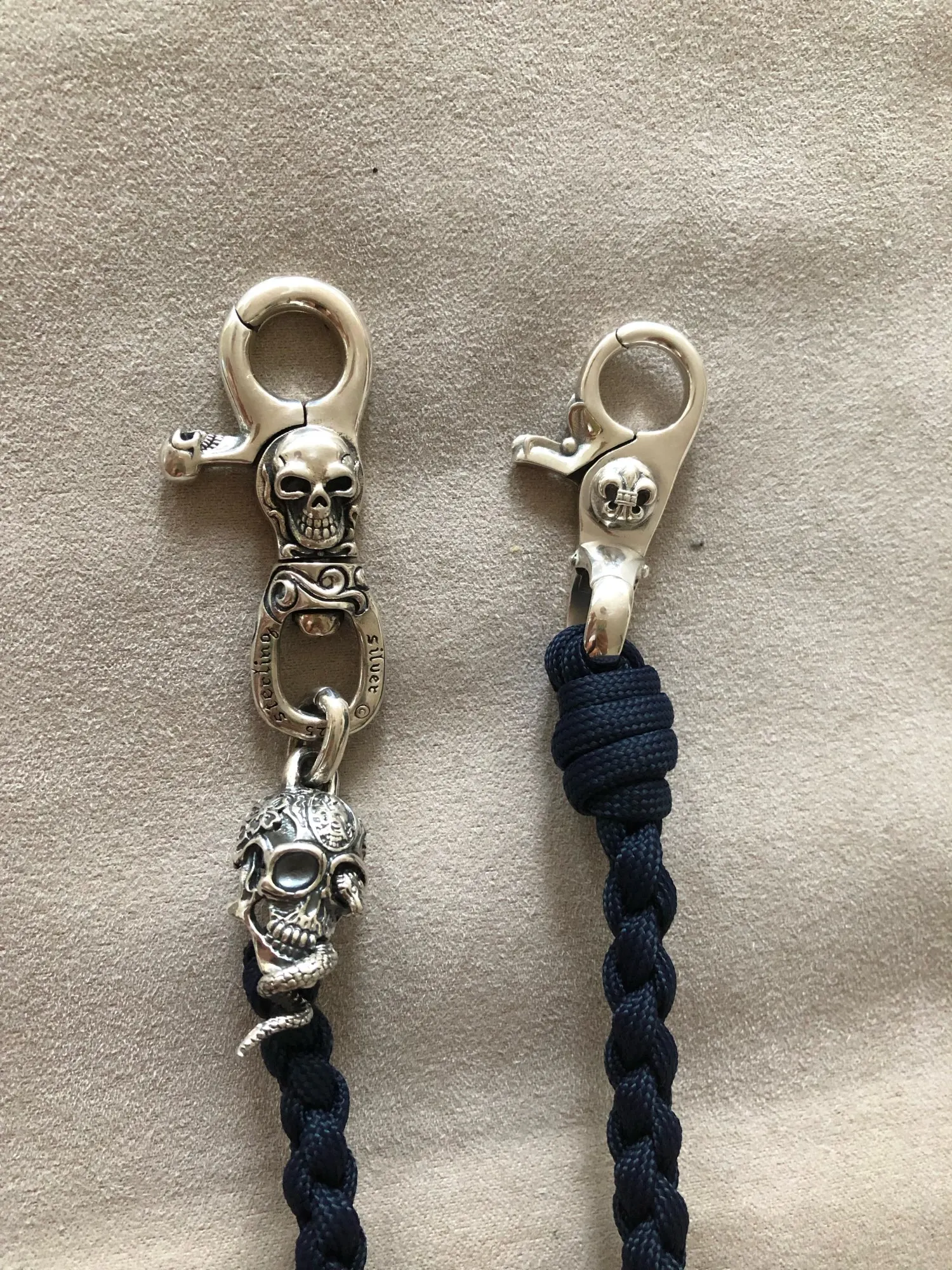 Skeleton key ring