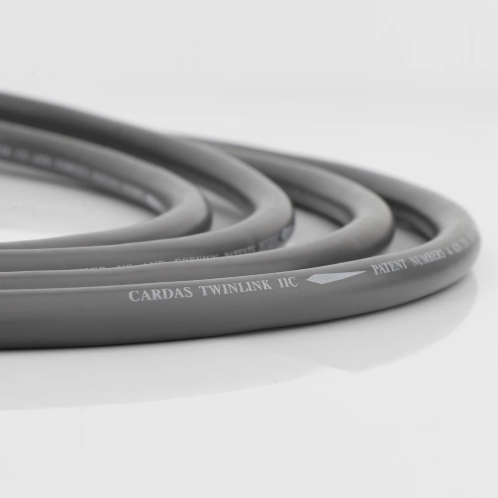 Hipend Cardas twinlink iic 4n Cocc銅オーディオコネクタと