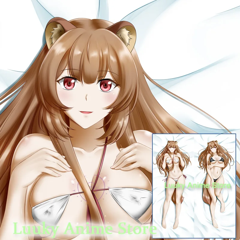 

Dakimakura Anime Raphtalia (The Rising Of The Shield Hero) Double Sided Print Life-size Body Pillow Cover