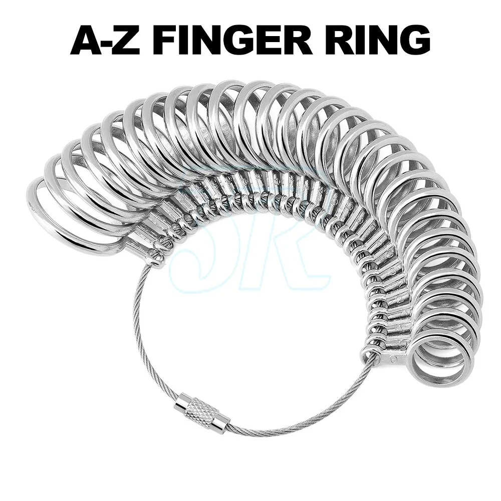 Australia A-Z Finger Ring Sizer Size Sizing Measure Measurement Gauge Tool Set — view 2