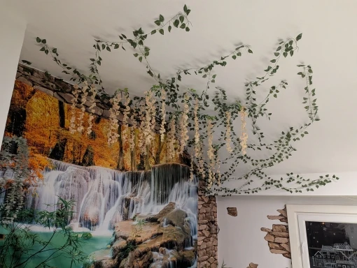 12Pcs Artificial Wisteria Flower ZTA photo review