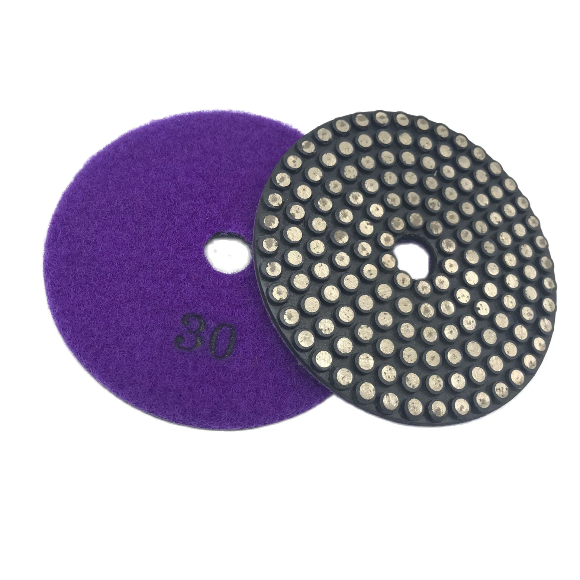 4" Inch 100mm Metal Bond Vitrified Diamond Polishing Grinding Pad Disc