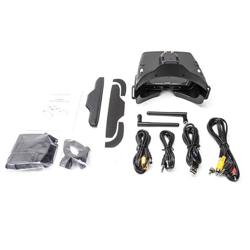 SKYZONE Cobra X V4 FPV Goggles 5.8GHz 48CH Receiver 1280x720 Head Tracker Video Glasses for RC Cars FPV Drones Fixed-wing thumbnail 5