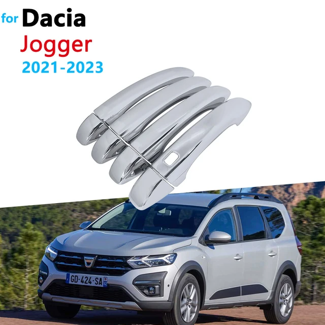 Anti-Kratzer schwarz Kohle faser robuste Türgriff abdeckung für Dacia Jogger  2021 Auto außen dekorieren Styling Auto Zubehör - AliExpress