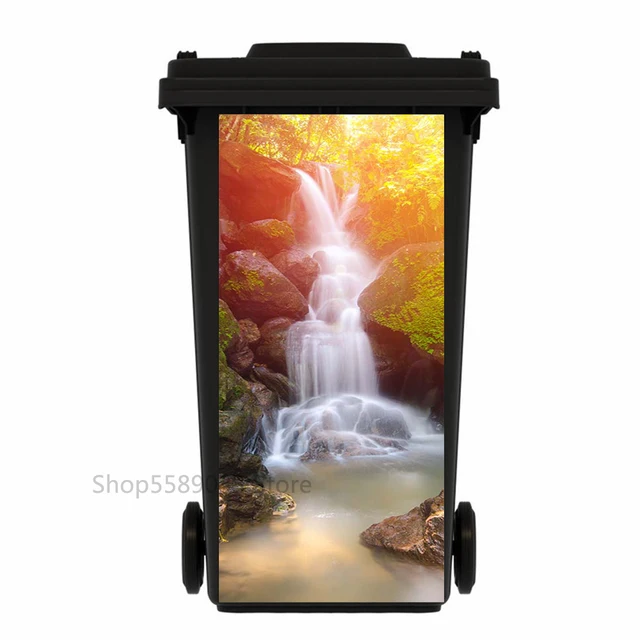 Cubo De Basura, 300 L, Para Residuos Orgánicos, Para Jardín, Respetuoso