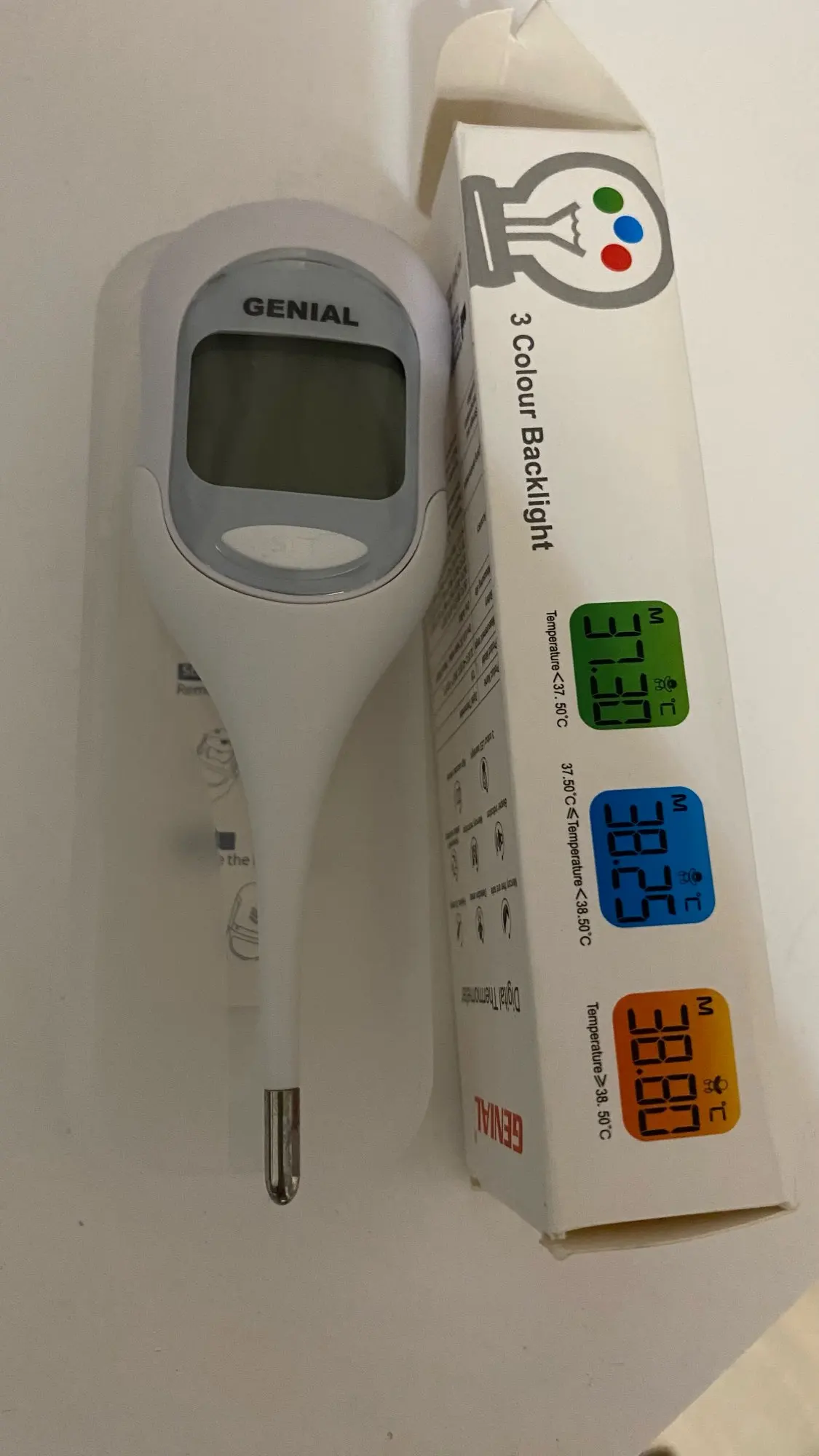 Digital Oral Armpit Thermometer For Temp Measurement photo review