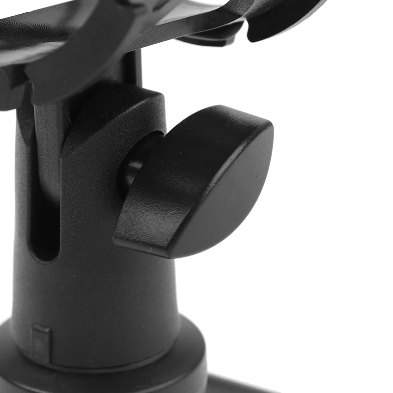 데스크탑 마이크 삼각대 스탠드, 높이 조절 가능, 컴퓨터 녹음 및 라이브 스트리밍용, 방풍 커버 및 팝 필터 세트 포함