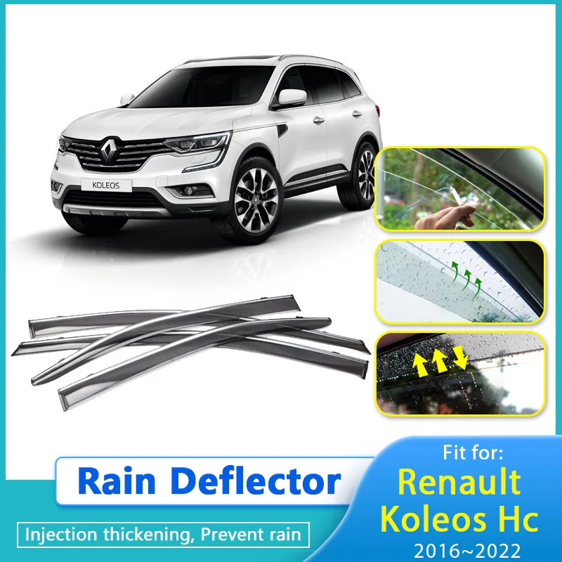 Rain Deflector For Renault Koleos Hc MK2 20162022 Car Window Visor