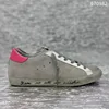 golden Classical Shoes Designer Women's & Men's Sneakers by goose Silver Glitter, Leopard Suede, Leather Style Shoe 2