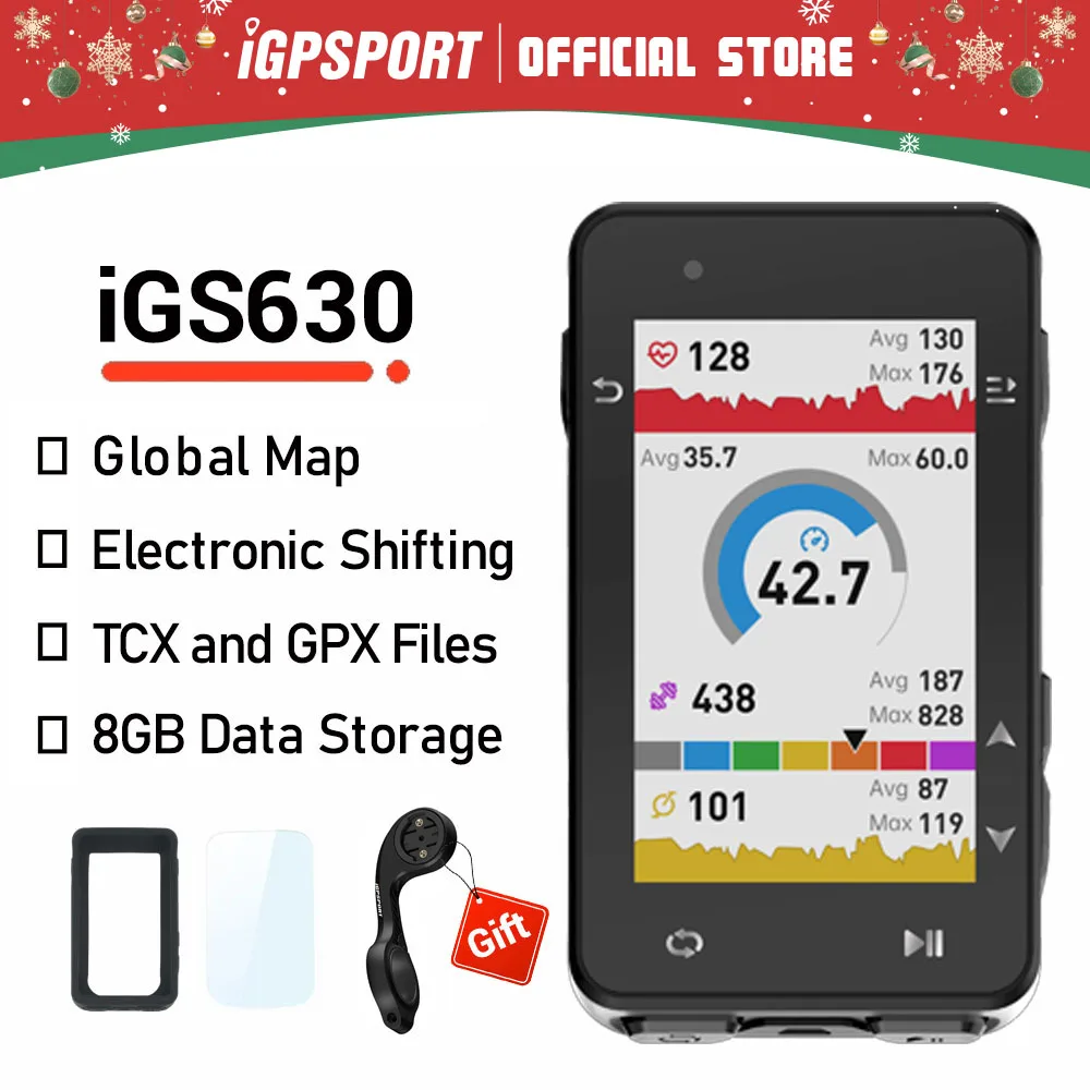 iGPSPORT iGS630 Bike Computer Global Offline Map GPS Cycling Wireless  Speedometer Support Electronic Shifting Smart Trainer - AliExpress