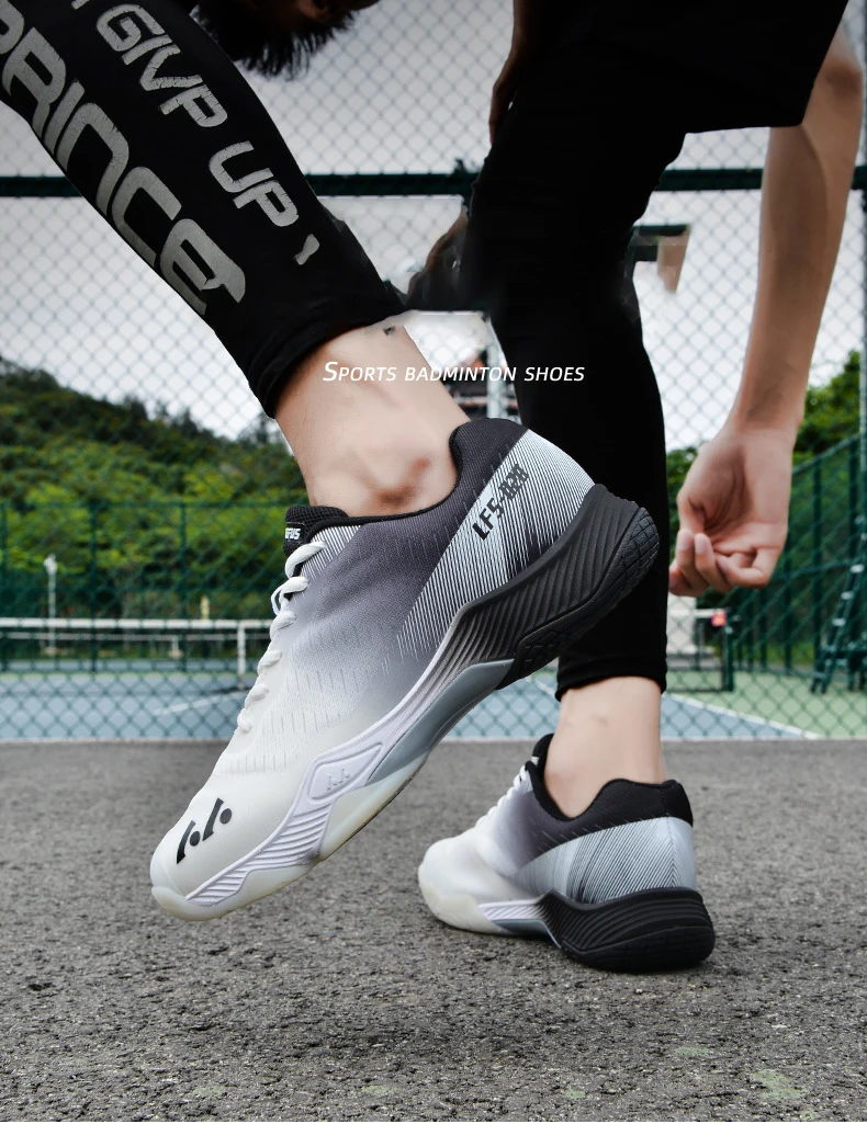Description Picture 6 of itemLEFUS Big Size 46 45 Badminton Shoes Men Women Breathable Anti-Slippery Sport Shoes Volleyball Competition Training Shoes