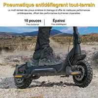 Trottinette Électrique Adulte TODIMART X5S Trottinette Pliable Urbaine pour Trajets Quotidiens 2000W Moteur 48V 18.2Ah Batterie 60‑85km Autonomie 50km/h Double Amortisseur Écran LED 7