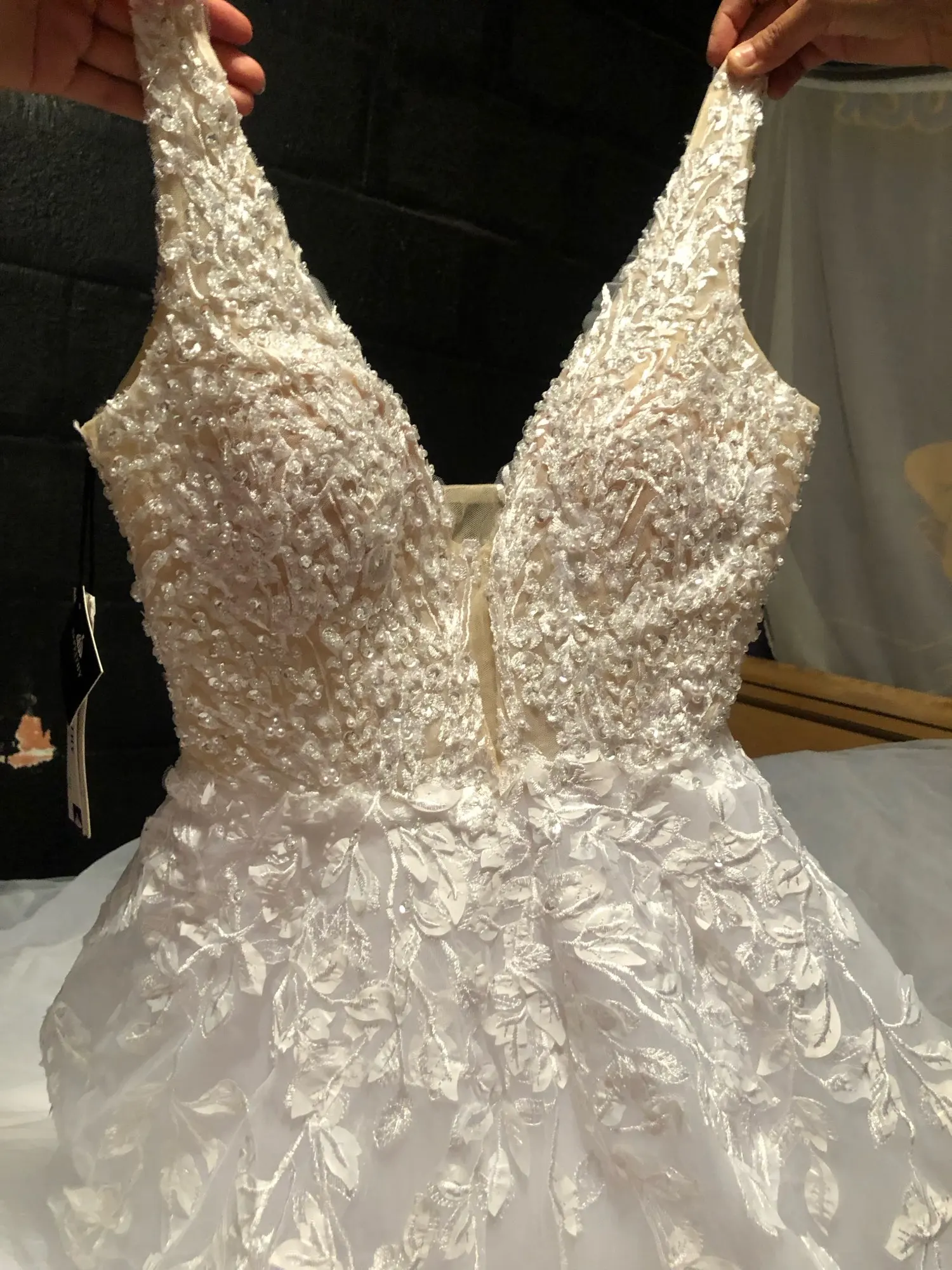 Boho princess wedding dress photo review