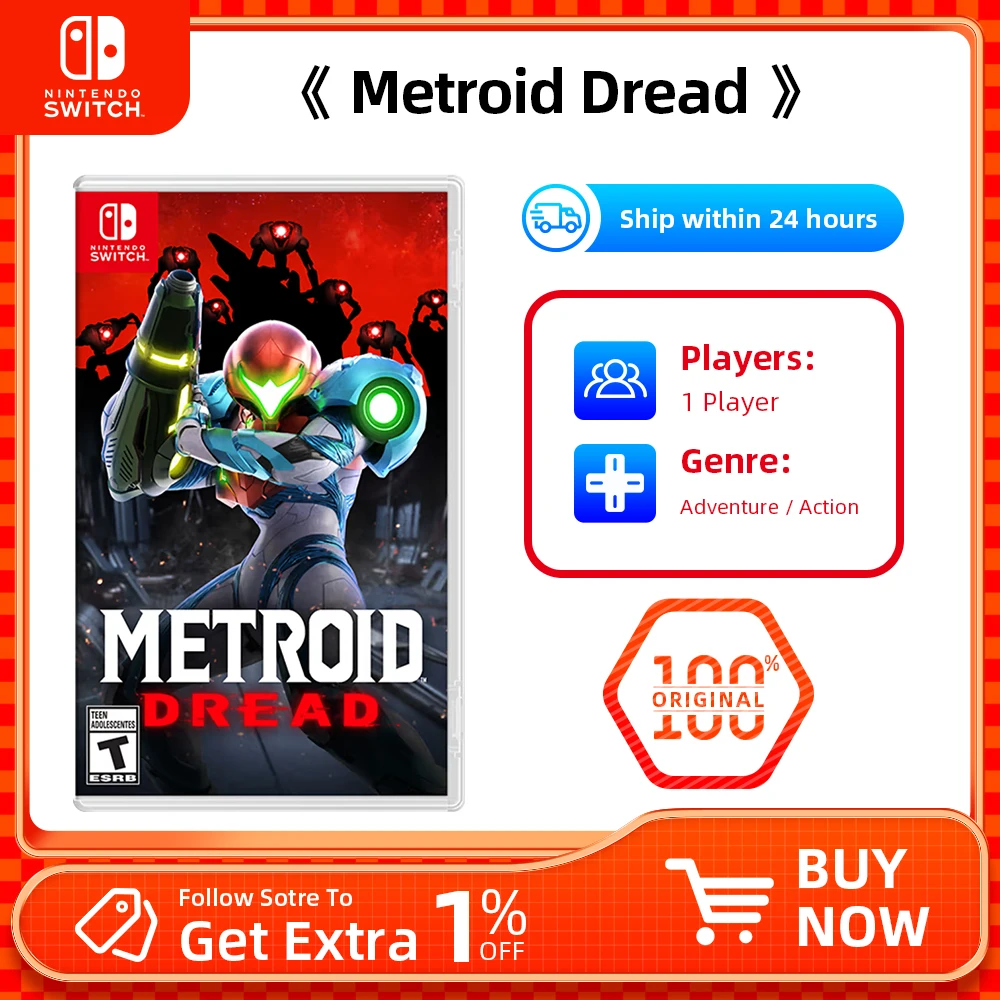 Metroid Dread Samus Returns Switch Metroid Dread (NSW) Nintendo