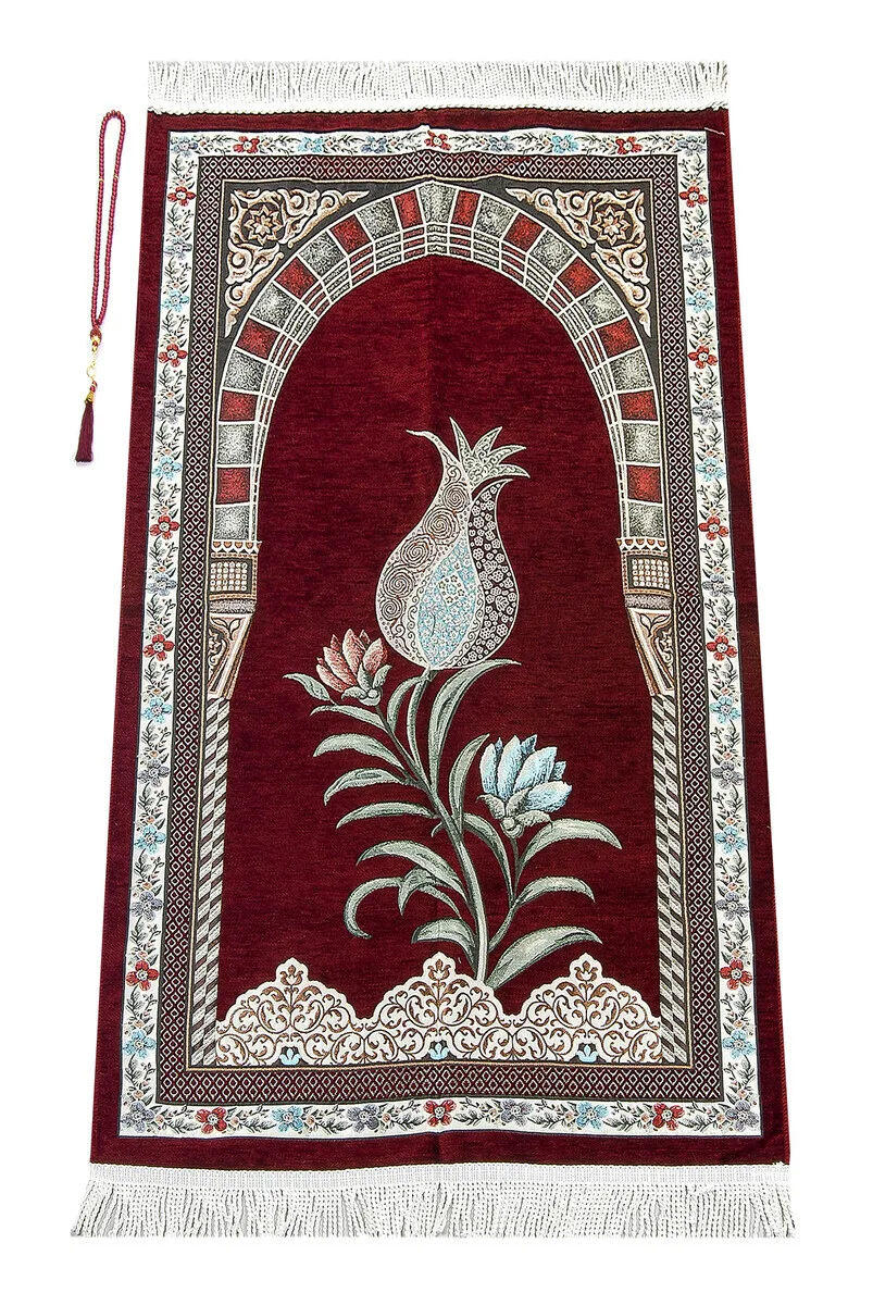 

Muslim Prayer Rug, Prayer Mat, Islamic Gift Set, Sejjadah, Janamaz, Prayer Rug Gift Set, Islamic Products Muslim