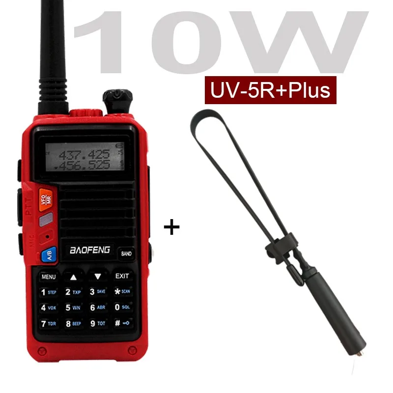 ワイドバンドラジオ　UV-5R PLUS　USB端子装備品　９９９ｃｈメモリー クワンシェン UV-5r プラス トランシーバー AM FM 二方向無線 50