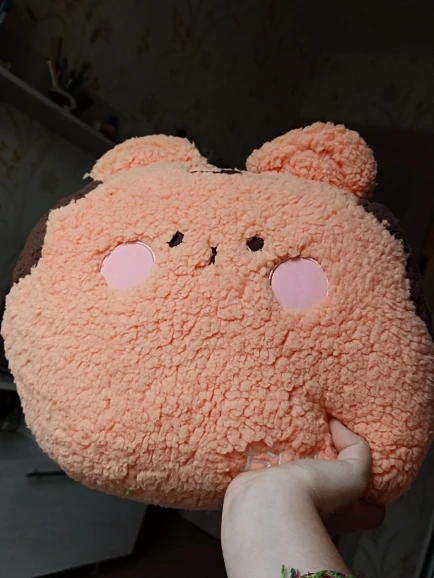 Cute Kawaii Animal Plush Toy Bear Pillow photo review