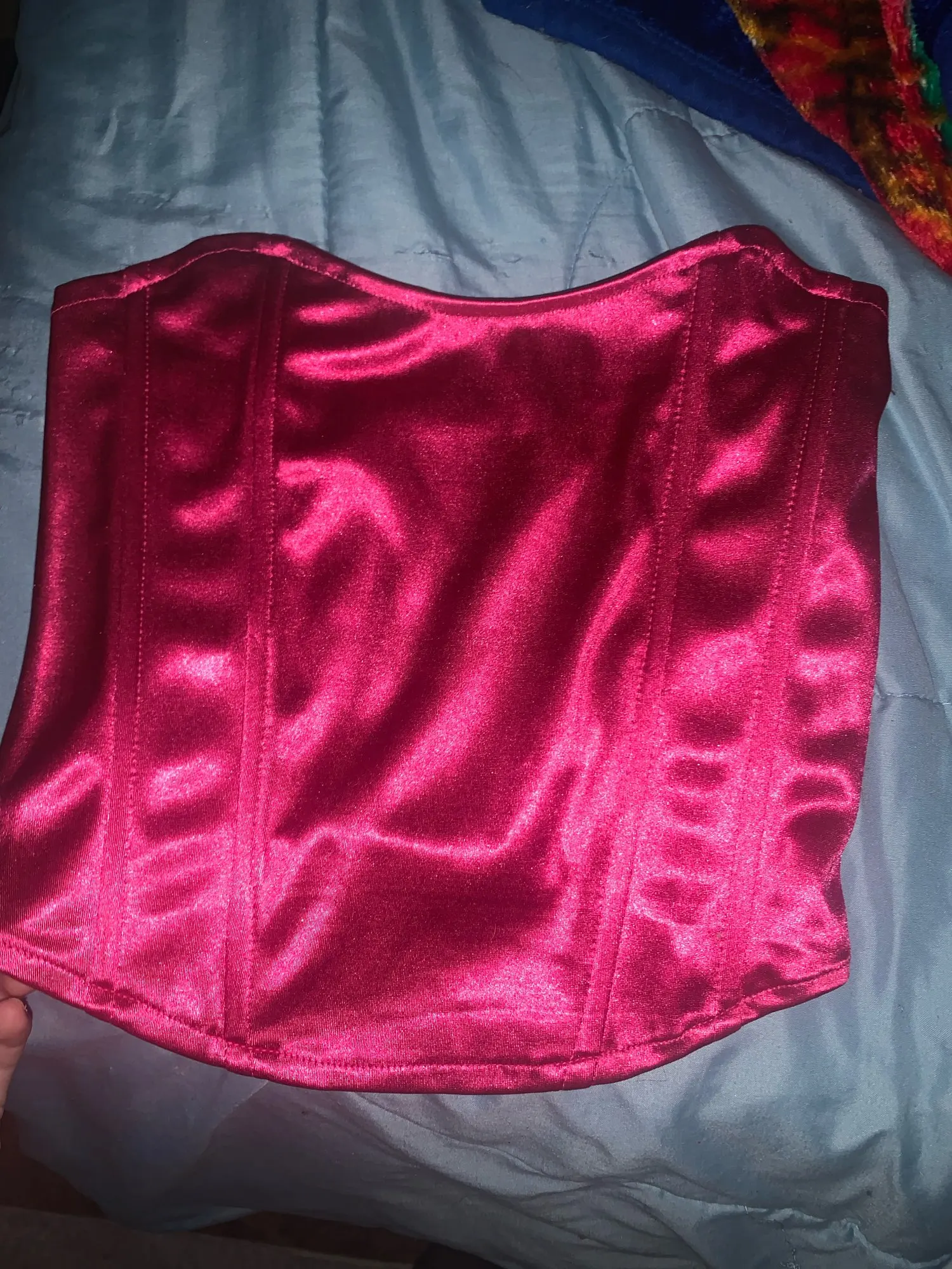 Strapless Tube Top – Slim Fit Cropped Corset Style