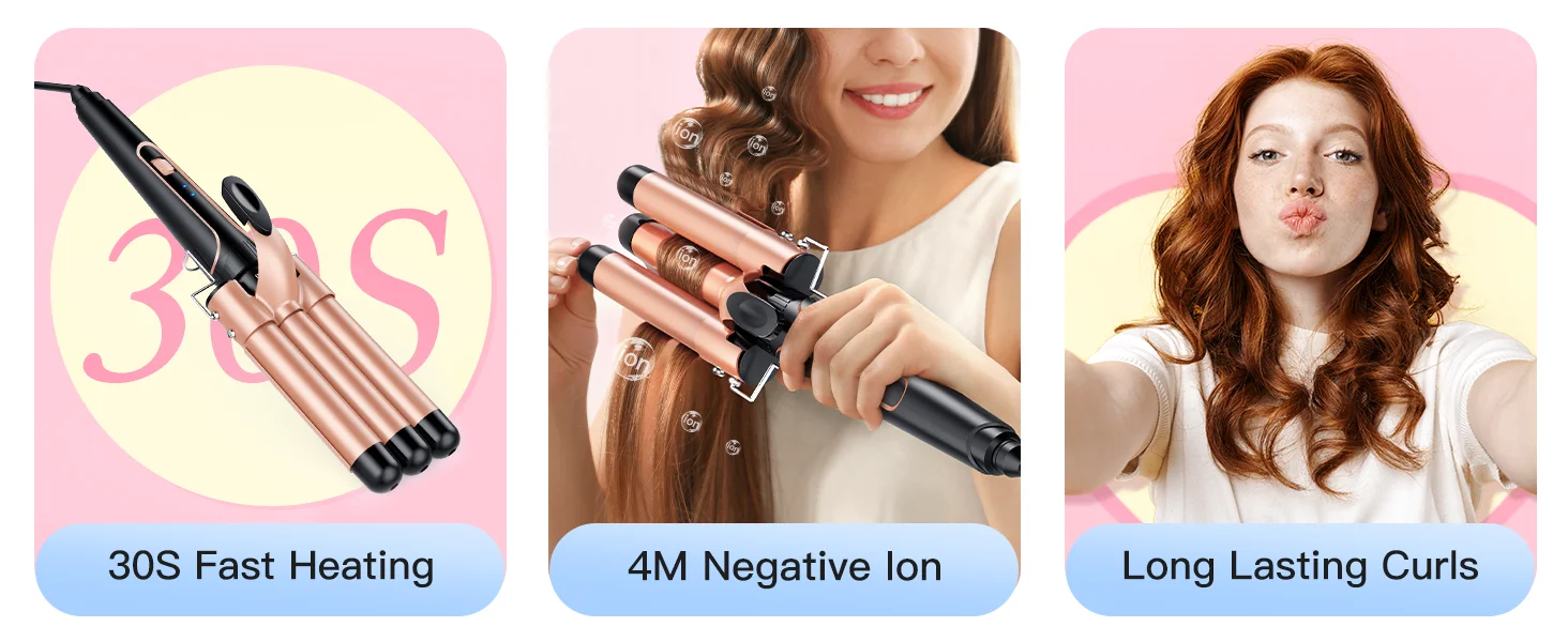 BESTOPE PRO 5 in 1 Curling Wand